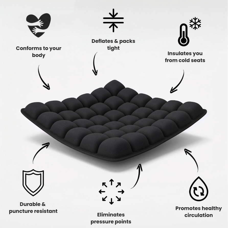BushCloud™- Sit For Hours Without Backpain Or Discomfort